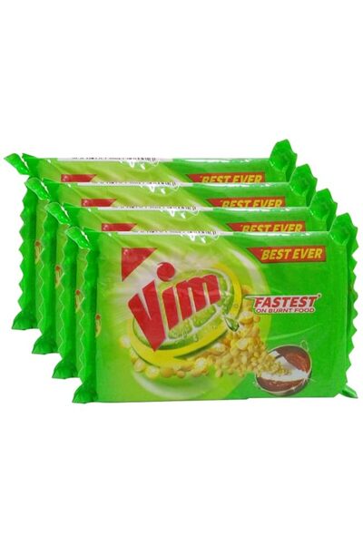 Generic Brand Vim Dishwash Bar, 80g (Pack Of 4) Promo Pack