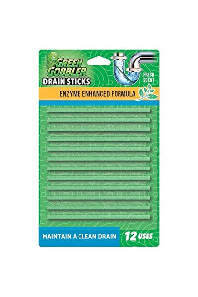 Generic Brand Green Gobbler Drain Cleaner and Deodorizer Sticks with Enzymes ...