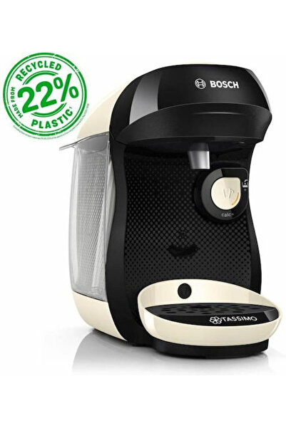 Bosch Καφετιέρα Happy Tassimo για κάψουλες με πίεση 3.3 bar, Μπεζ, Κωδικός: T...