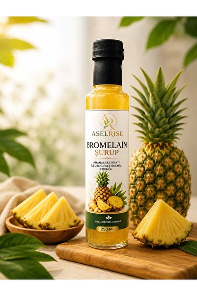 ASELRİSE Bromelain Ananas İçeren Detox Şurubu 250 ml