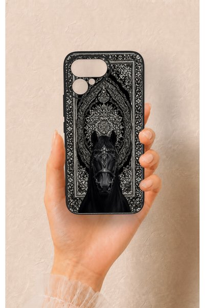 Vip Case Tecno Pova Curve 2 Compatible Ethnic Horse Figure Patterned Silicone...