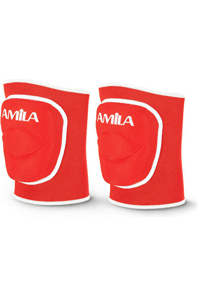 Amila 83007 Επιγονατίδες βόλεϊ ενηλίκων κόκκινες μεσαίου μεγέθους