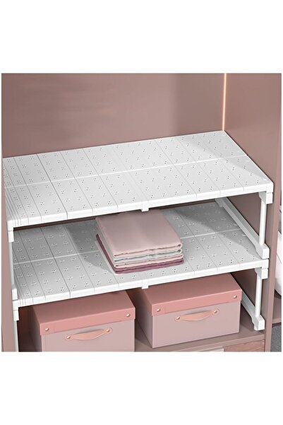 Generic Adjustable Expandable Closet Shelf Dividers, Heavy Duty Stackable Cab...