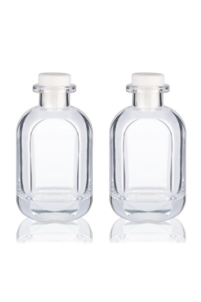 Generic Brand Glass Diffuser Bottles 2 Pack, 5 Oz 150ml Refillable Reed Diffu...