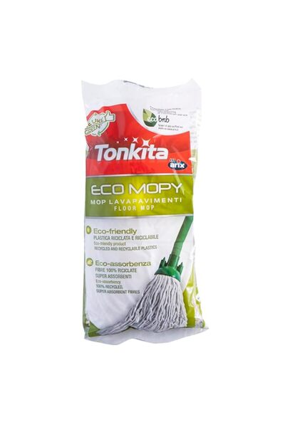Generic Tonkita TK678 Eco Cotton Mop – Recycled Materials, High Absorption, D...
