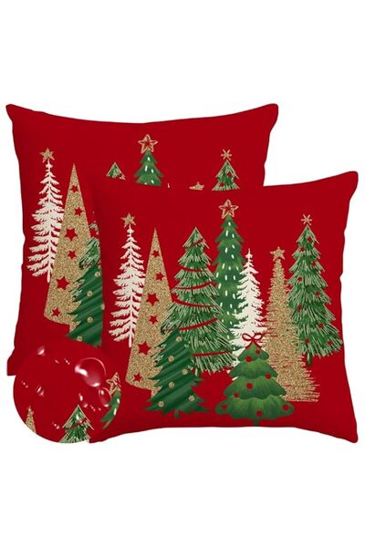 Generic Brand RABUSOFA Christmas Pillow Covers 18x18 Inch Outdoor Waterproof ...