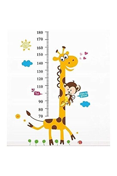 Generic Brand Giraffe Kids Growth Chart Height Measure, DIY Wall Stickers for...