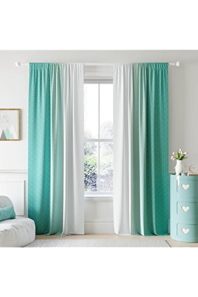Generic Ombre 100% Blackout Curtains 84 Inches Long 2 Panels for Kids Bedroom...