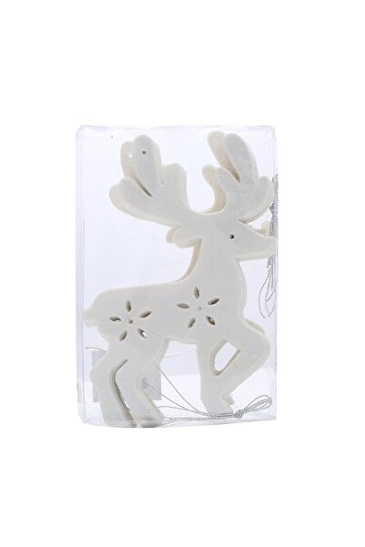 Generic Brand Christmas Tree Hanging Decorations White Color Christmas Plasti...