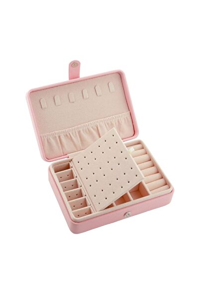 Generic Brand Jewelry Box Necklace Earrings Rings Jewelry Accessory Organizer...