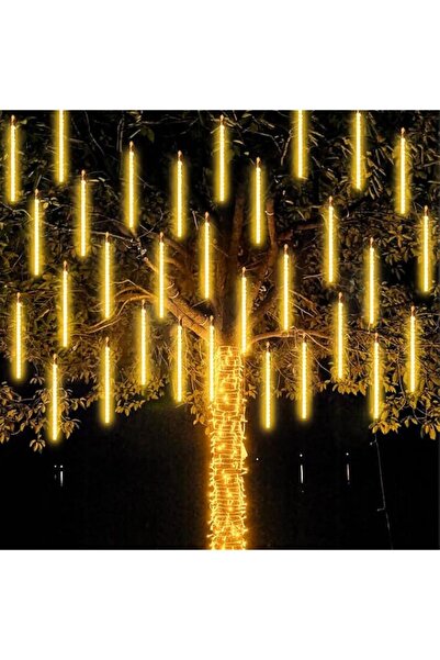 Generic Brand Meteor Shower Lights, 12in LED Falling Rain Lights with 24 Tube...