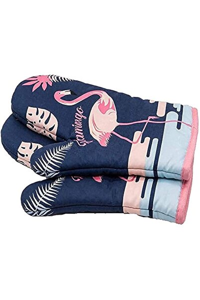Generic U-HOOME Heat Resistant Kitchen Oven Mitts Kitchen Gloves Quilted Cott...