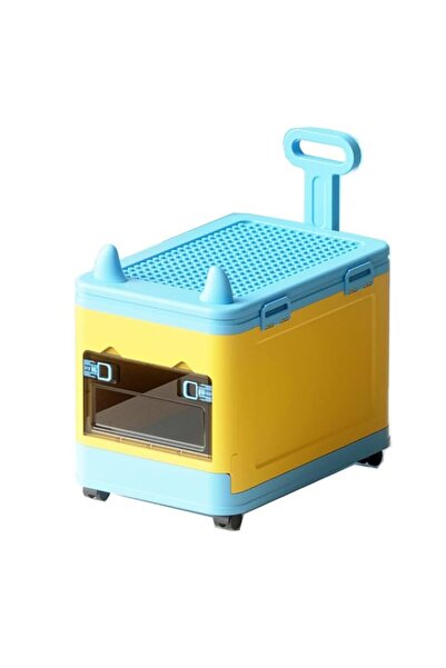 Generic Collapsible Kids Toy Box Chest, Block Table, Stackable Large Storage ...
