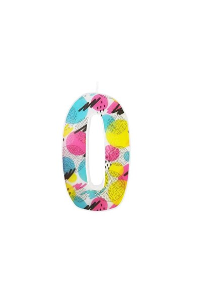Generic Brand Birthday Number 0 Model Muco - Multi Color
