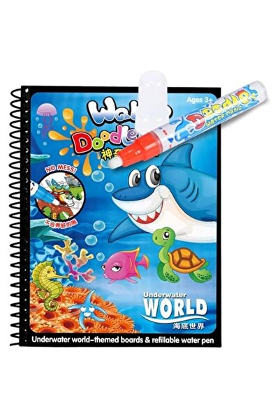 Generic Mumoo Bear Magic Water Colouring Book for Children Reusable Water Dra...