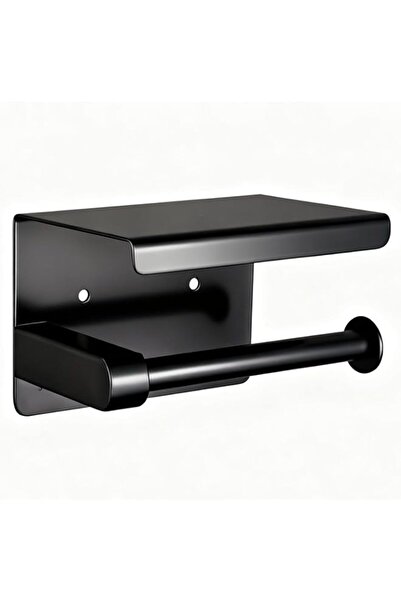 Generic Stainless Steel Toilet Paper roll Holder Shelf with a Mobile Phone St...