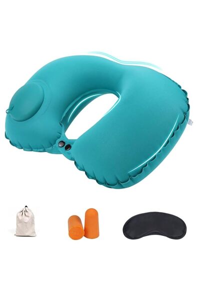 Generic Inflatable Travel Pillow, Neck Pillow for Travel Portable Neck Suppor...