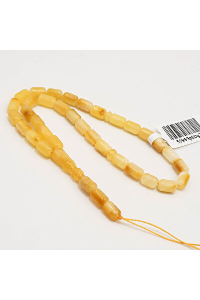 Generic Brand Pure Kaliningrad Amber Rosary – 36 Beads 4.5/7mm Barrel Prayer ...