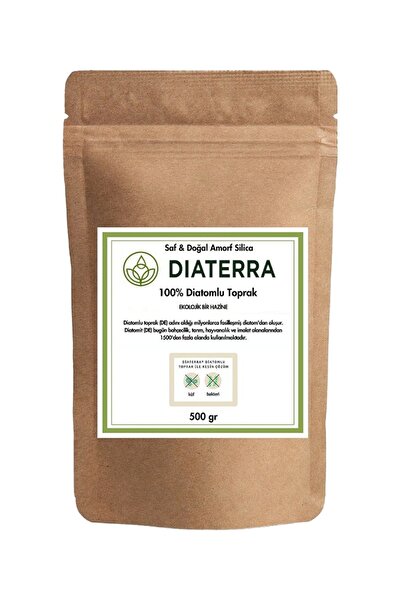 Diaterra karınca kovucu doğal diatomit tozu (food grade) gıda sınıfı 500 gram...