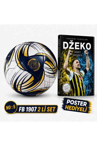 Fenerbahçe Velocity 1907 Desenli No:5 Futbol Topu Yeni Sezon 2026 + Futbolcu ...