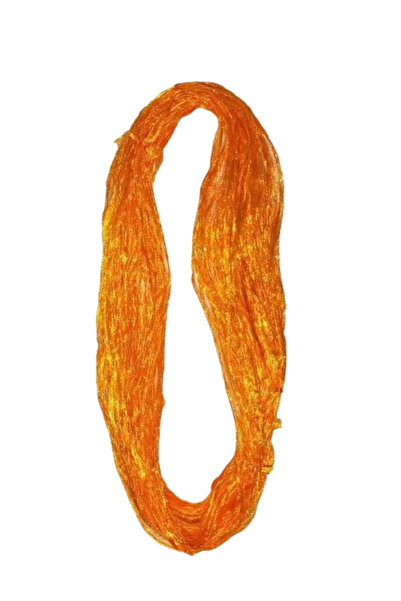 Outdoorun Powerex Doğal Saf İpek Zargana İpeği Turuncu 10'lu Paket