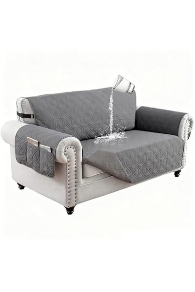 Generic Waterproof Couch Cover, Non-Slip Quilted Sofa Slipcover for Pets Dogs...