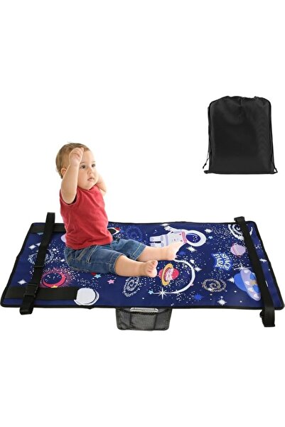 Generic Aputue Toddler Airplane Bed, Portable Kids Travel Mattress with Side ...