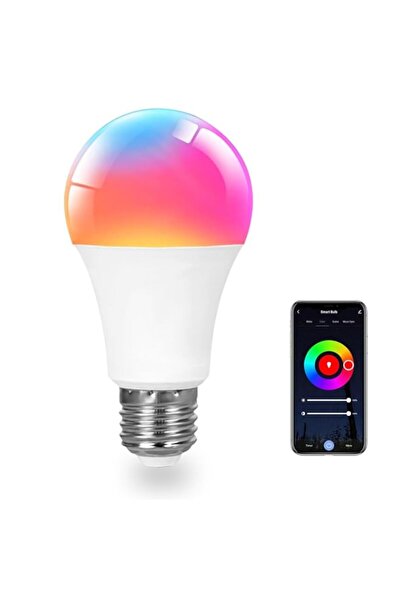 Generic Smart Light Bulbs, A19 E27 9W 900LM RGB+CCT Dimmable with 16 Million ...