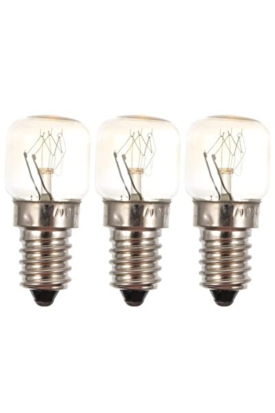 Generic OSALADI 3pcs Oven Bulbs E14 15W High Temperature Resistant Incandesce...