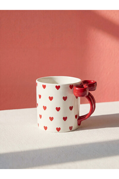 LC Waikiki Timeless Clothing & Timeless Choices Bowknot Porcelain Mug 360 ml