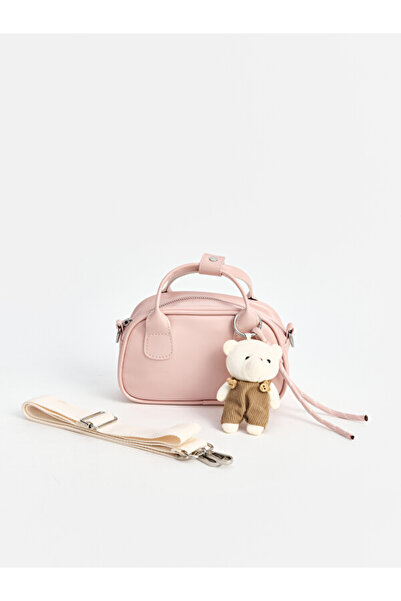 LC Waikiki Rmz Gi̇yi̇m Farki̇yla Girl's Shoulder Bag with Animal Figures