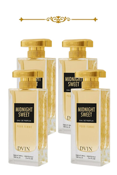 Devin 4 Pieces Midnight Sweet pour Femme Perfume 100ML