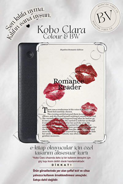 BookTok Vibes Co. Romance Reader Insert - Kindle ve Kobo E-Kitap Okuyucuları ...