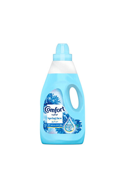 Comfort كومفورت منعم ومعطر الأقمشة ( ندى الربيع ) –2 لتر | شركة كومفورت