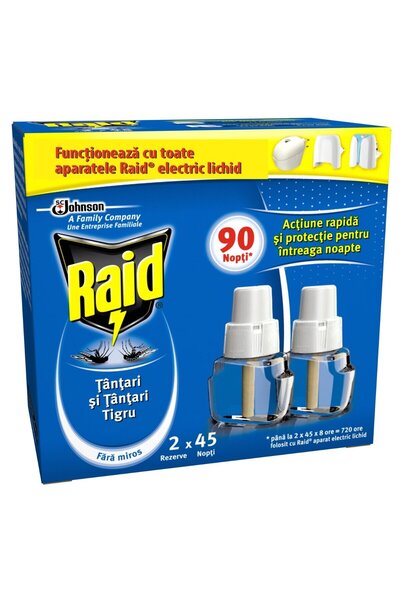 OEM Raid Twin υγρό ανταλλακτικό 2x27 ml