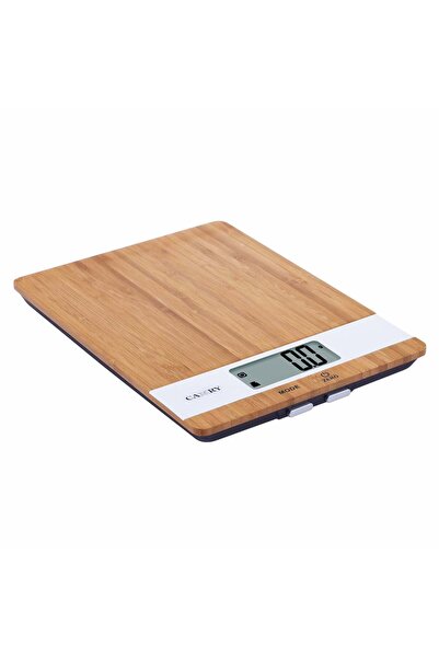 OEM Kadda EK9710 kitchen scale, 5 kg capacity, digital, LCD screen, Bamboo wo...