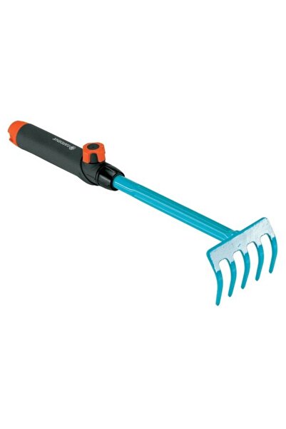 OEM Μίνι τσουγκράνα χώματος, Gardena 08925-20, μεταλλική, με πλαστική λαβή, 5...