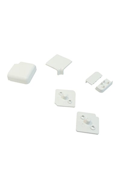 OEM Accessory set for rectangular anti-splash skirting board, horizontal moun...