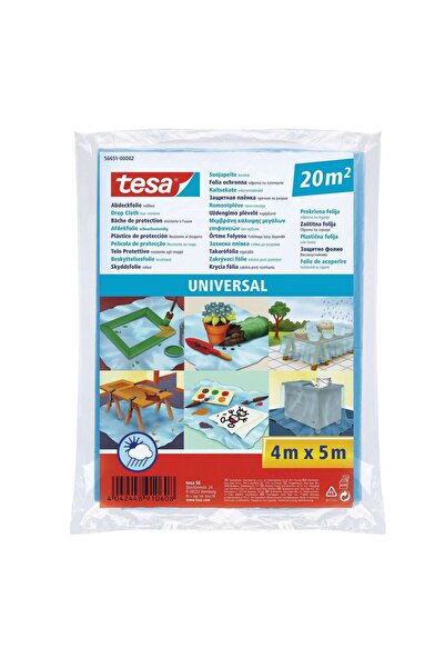 OEM Универсално защитно фолио, tesa 56651, 0.007 мм, 4 x 5 м