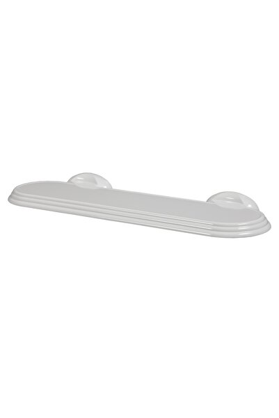 OEM Toros 231 plastic bathroom shelf, white finish, one shelf, 52 x 16 x 4 cm