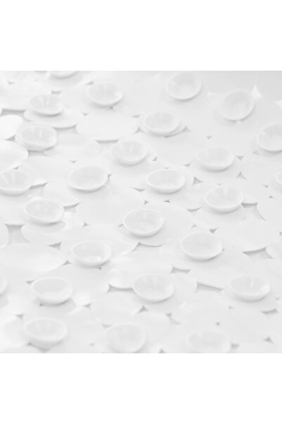 OEM Bath mat with suction cups BPO-0615C, white, 35 x 70 cm