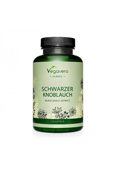 VEGAVERO Supliment alimentar, Schwarzer Knoblauch, Extract de usturoi negru, ...