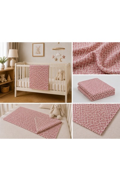 Sabia Daily Cotton Polyester 80X150 cm Baby Kids Blanket Set of 2
