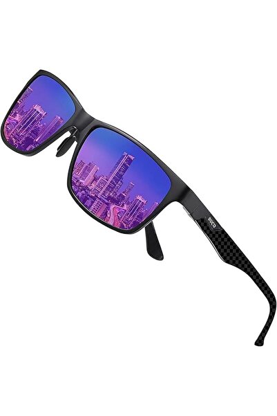 GENERAL Duco Rectangular Polarized Lens Sunglasses for Men |   Anti-Glare Sun...