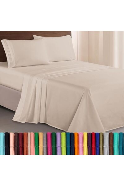Elegant Comfort Luxury Egyptian Cotton 1500 Thread Count 3-in-1 Quilt Cover S...