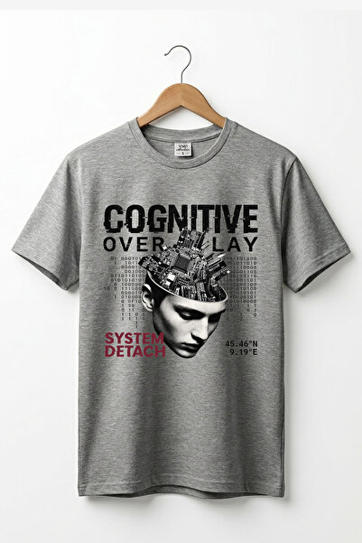 The Baski Σύστημα Γνωσιακής Επικάλυψης Detach Design Τυπωμένο Unisex Y2k Stre...