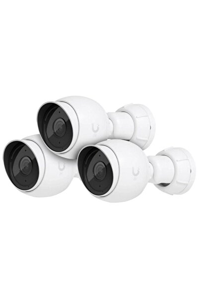 Ubiquiti UniFi UVC-G5-Bullet 3-Pack 2K IP Outdoor Security Cameras, White