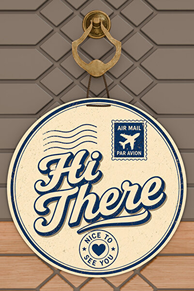 Dormot DEAS HOME, Ψηφιακή Εκτύπωση, Πολύχρωμο Vintage Σχέδιο Ταχυδρομείου & Α...