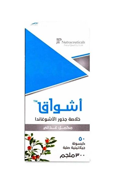 JP Nutraceuticals Ashwag Ashwagandha 300 Mg 50 Capsules