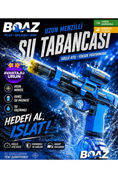 ŞARJLI OTOMATİK IŞIKLI SU TABANCASI OYUNCAK